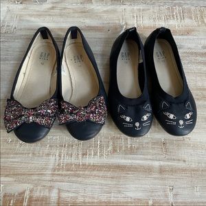 Two pairs Gap slip ons